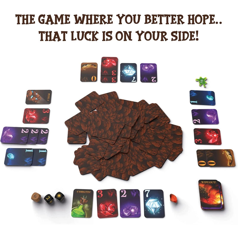 Skillmatics Dig In gioco carte fortuna famiglia 6+