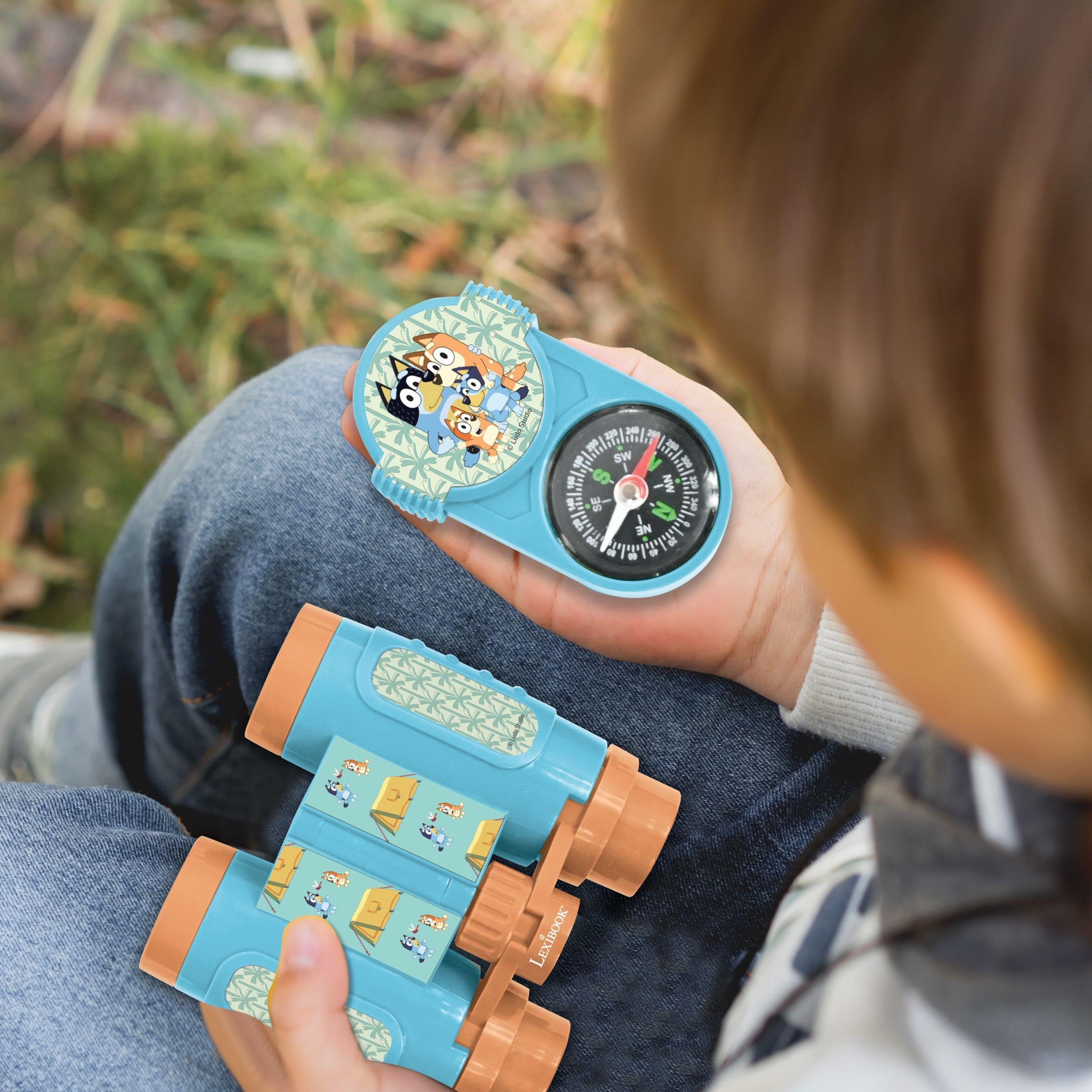 Lexibook Bluey RPTW12BY Kit Avventura Walkie Talkie 120 m