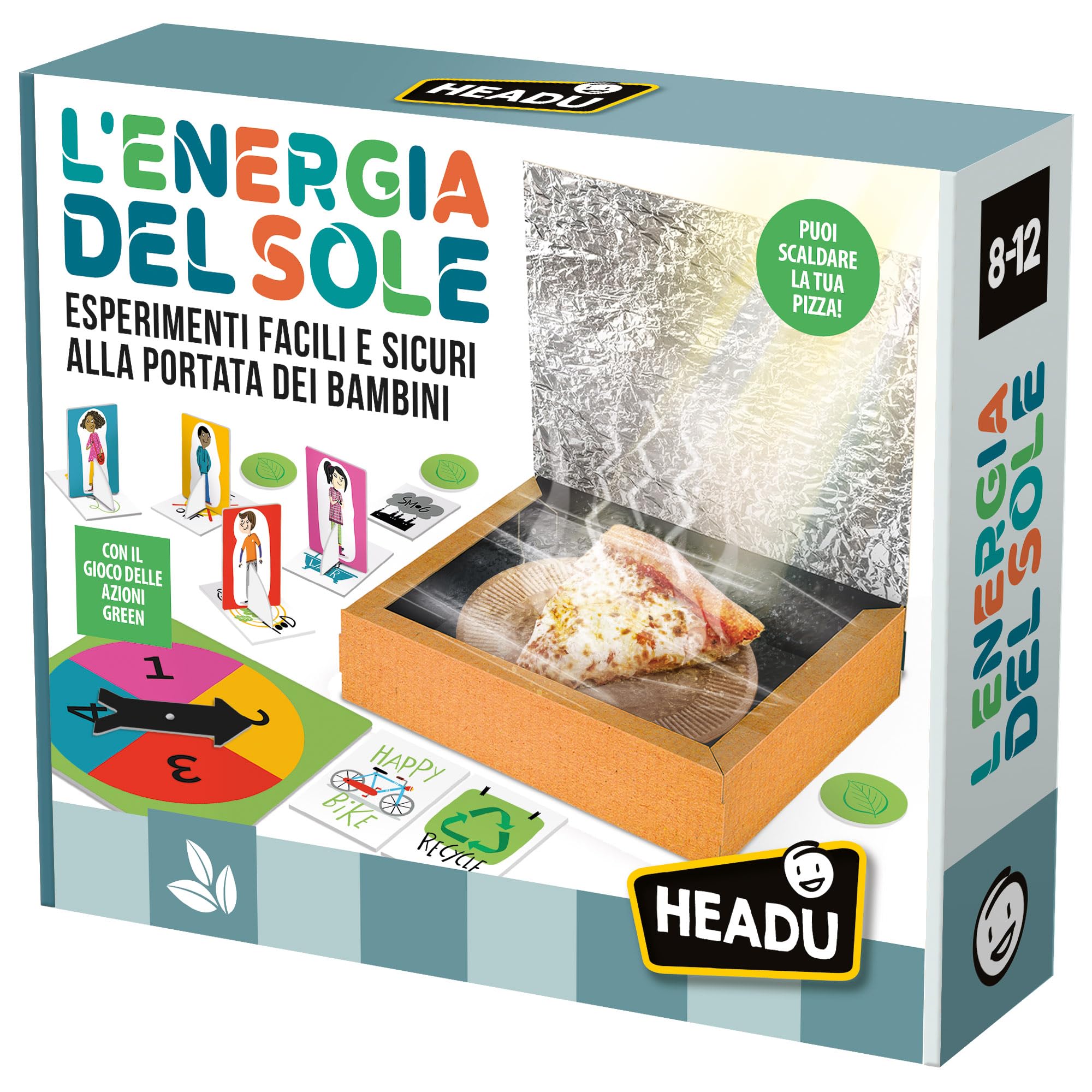 Headu L'Energia del Sole gioco scientifico 8-12 anni sole