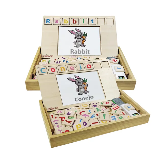 Lexibook Scuola di parole EDU100i2 gioco educativo spagnolo inglese