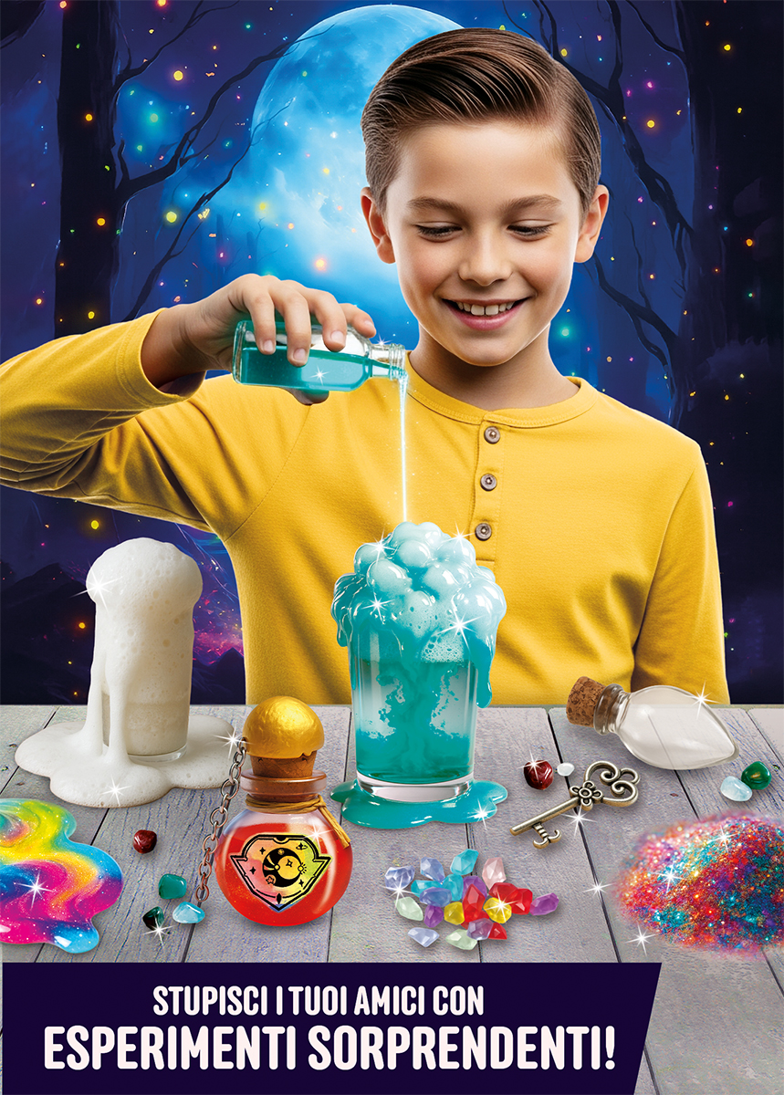 Lisciani I'm a Genius Laboratorio di Magia kit pozioni