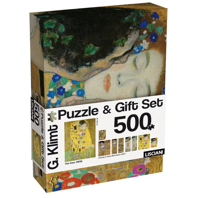 Lisciani Art The Kiss Klimt puzzle adulti gift set
