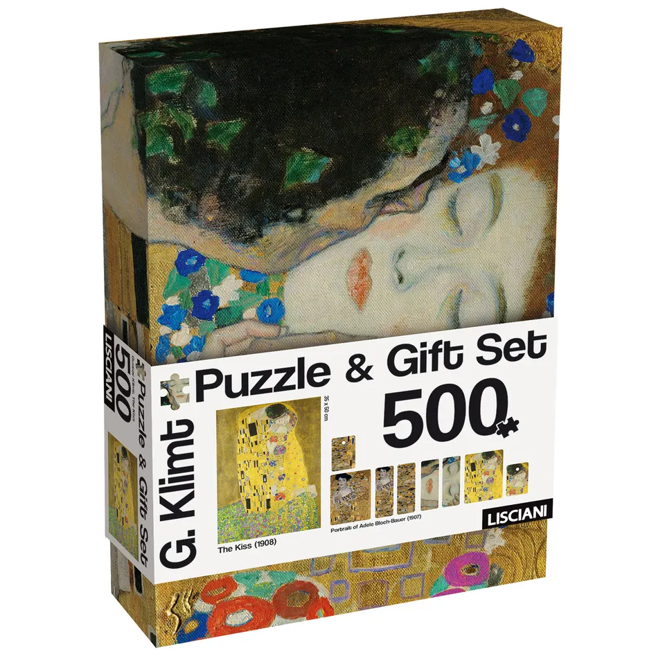 Lisciani Art The Kiss Klimt puzzle adulti gift set