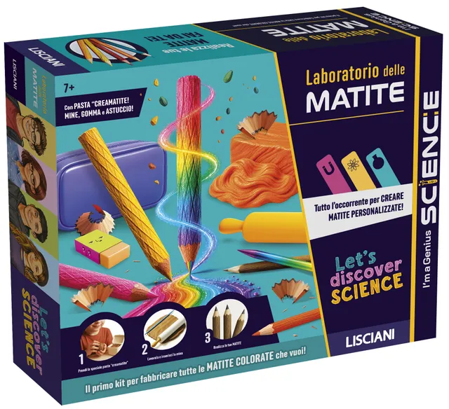 Lisciani I'm a Genius Laboratorio delle Matite kit creativo