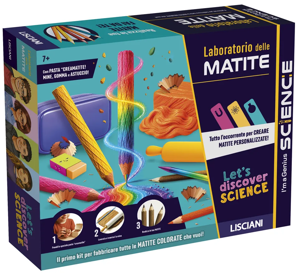 Lisciani I'm a Genius Laboratorio delle Matite kit creativo
