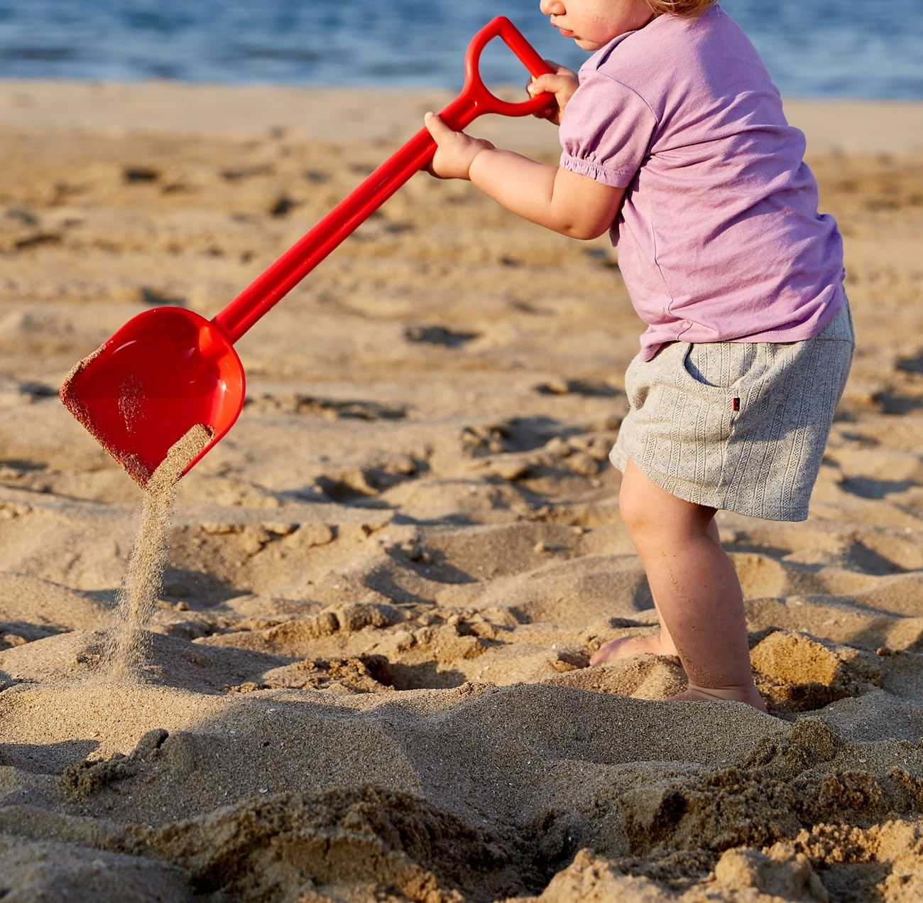 Hape Paletta Portentosa rossa paletta spiaggia bambini 18 mesi