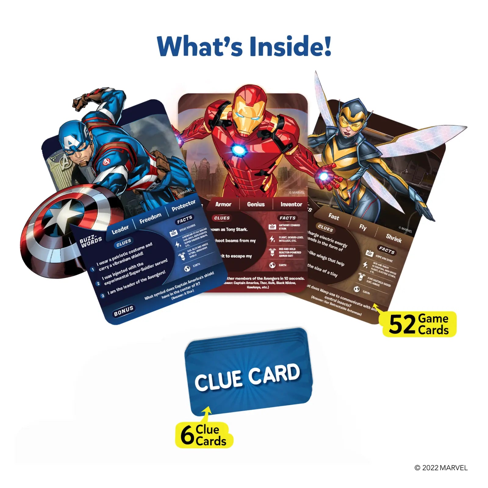 Skillmatics Guess in 10 Marvel gioco carte 8 anni