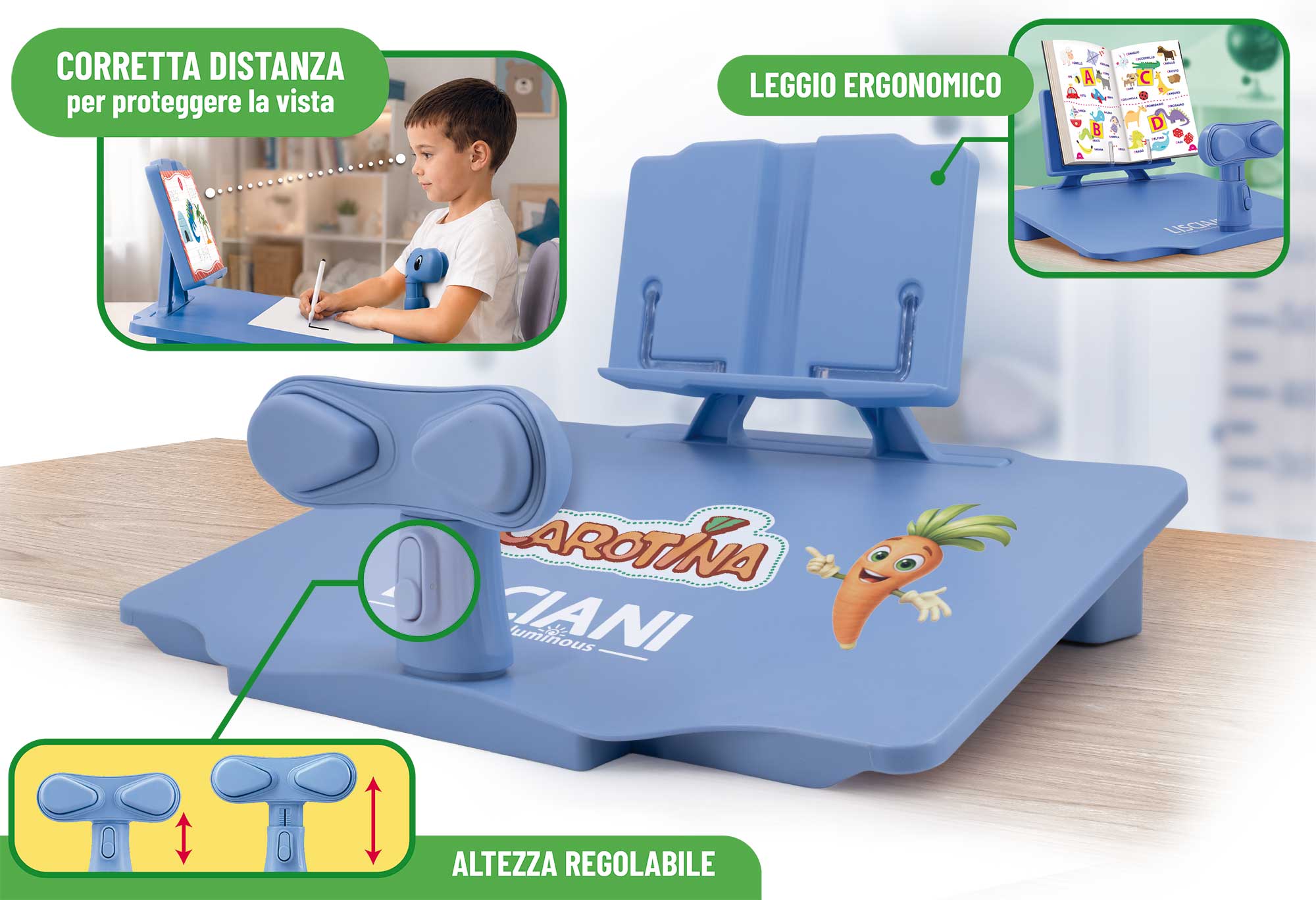Lisciani Carotina ABC Scrivi Così gioco scrittura postura bambini