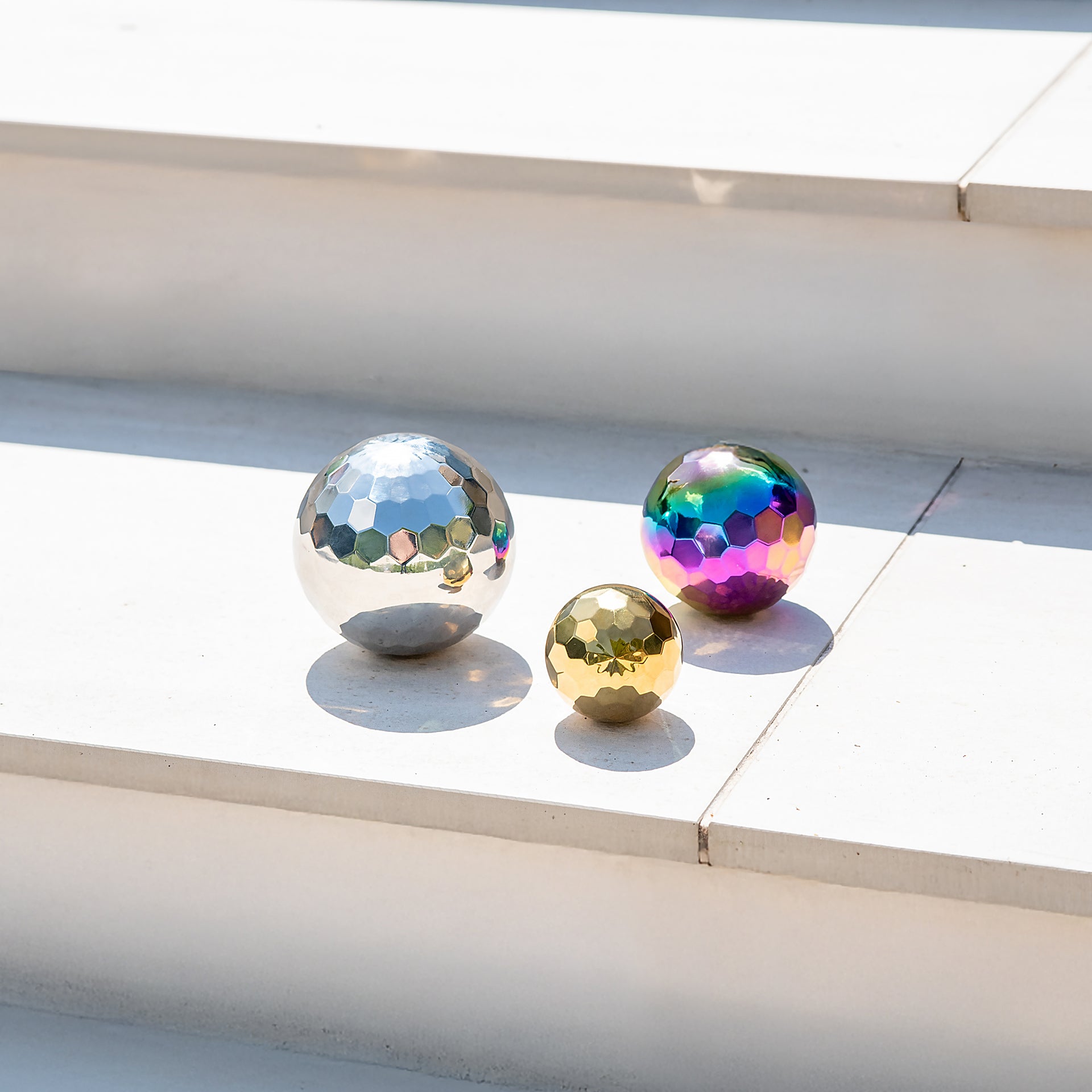 Tickit Sensory Steel Mosaic Mystery Balls palle sensoriali 3 pezzi
