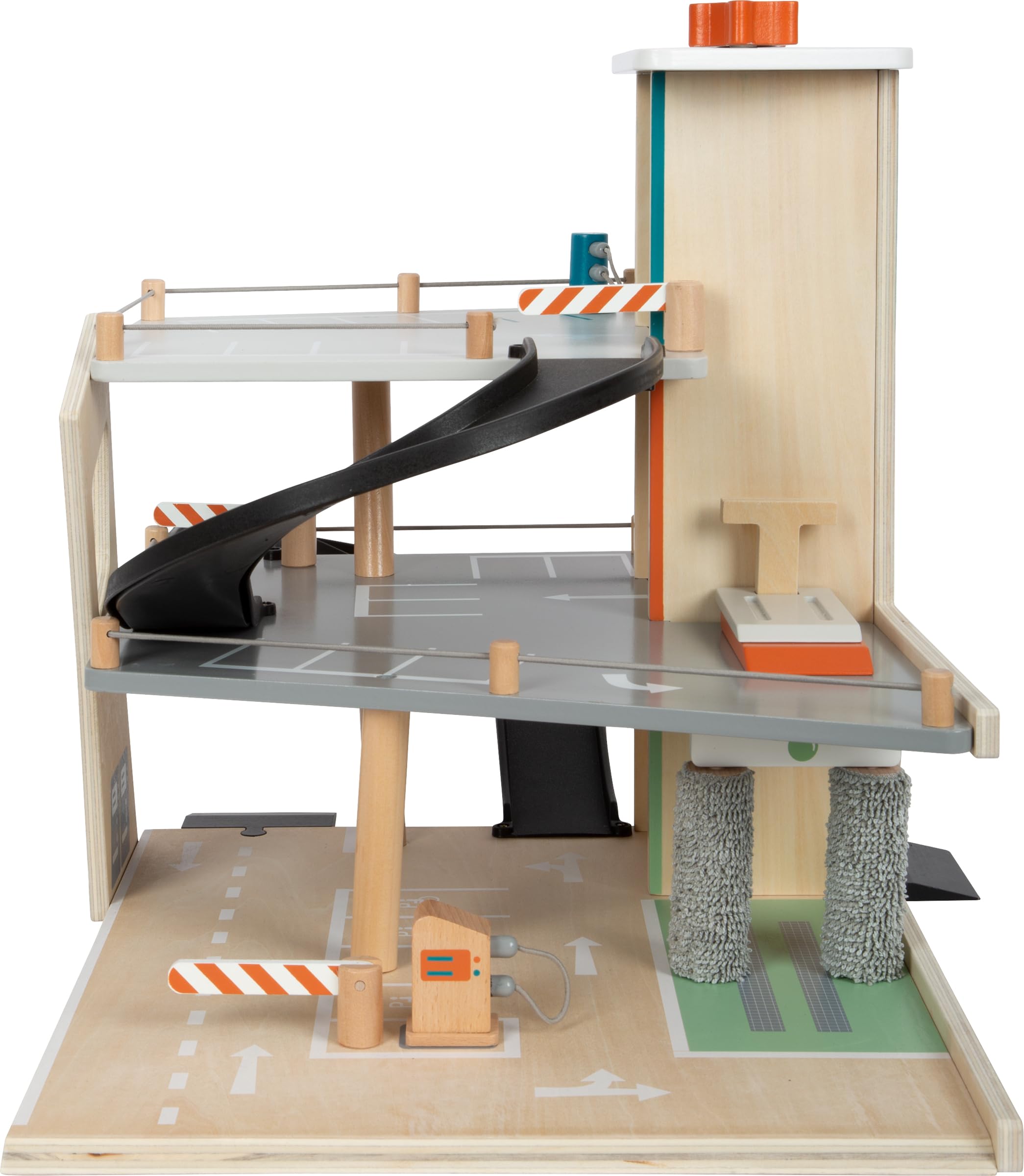 smallfoot Rallye 12357 parcheggio legno 3 piani 2 auto