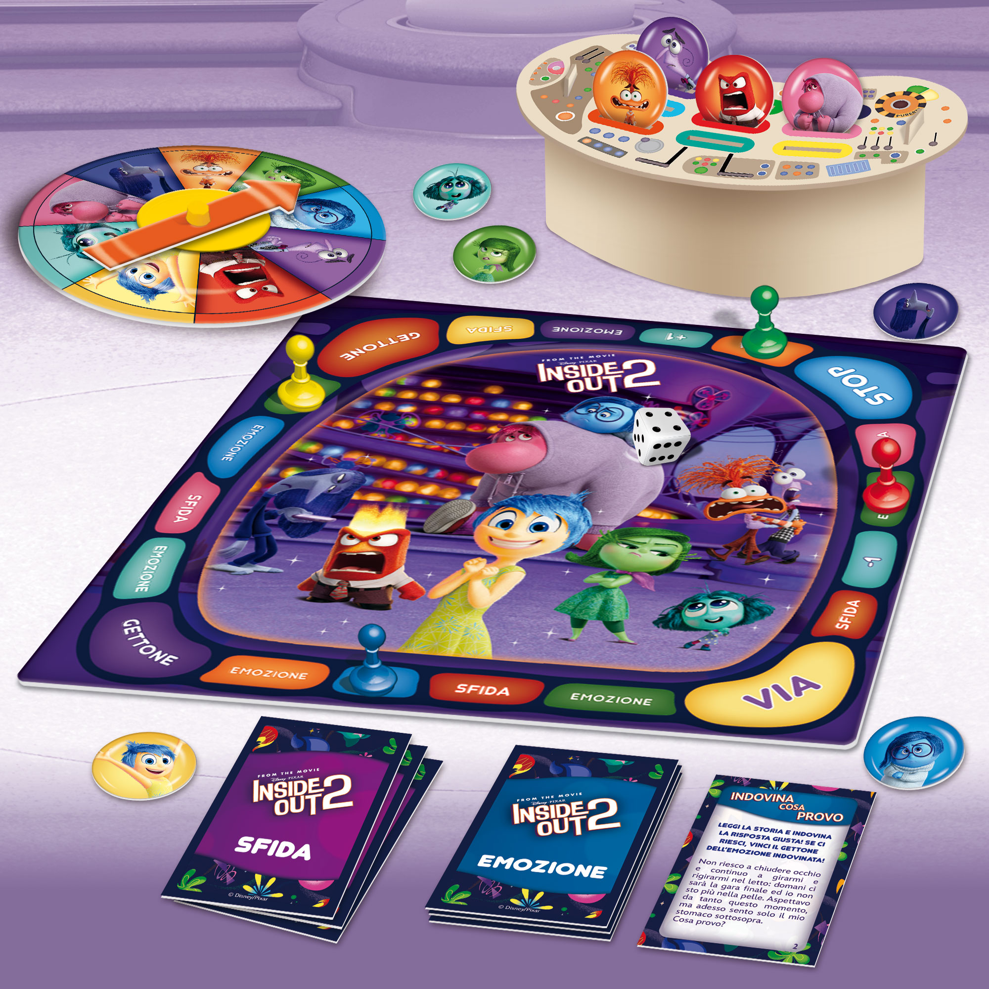 Lisciani Inside Out 2 gioco da tavolo emozioni