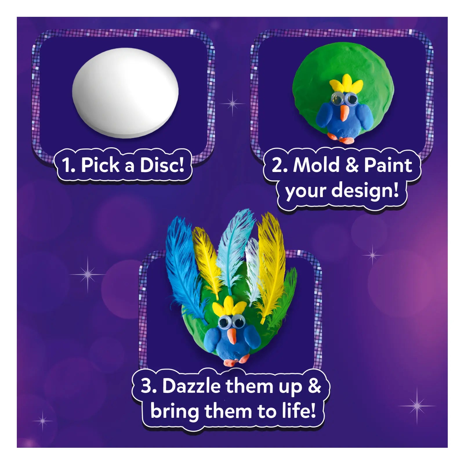 Skillmatics Disc-O Art kit creativo dischi ceramica 4-12 anni