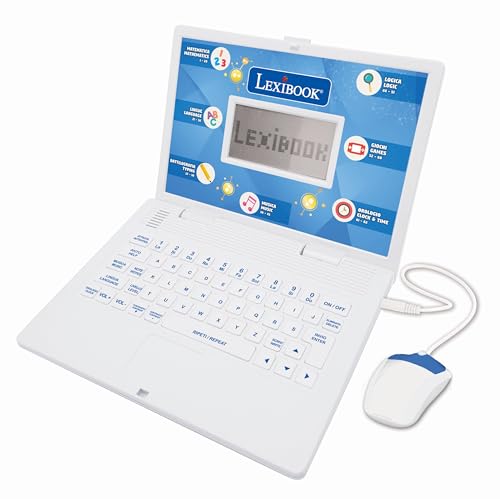 Lexibook JC598i5LXB computer bilingue 124 attività