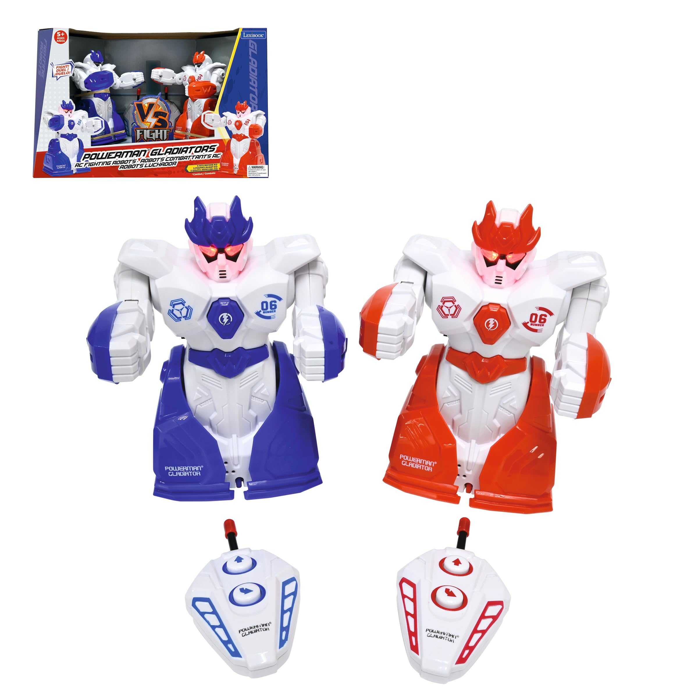 Lexibook Powerman Gladiators ROBDUO robot combattimento