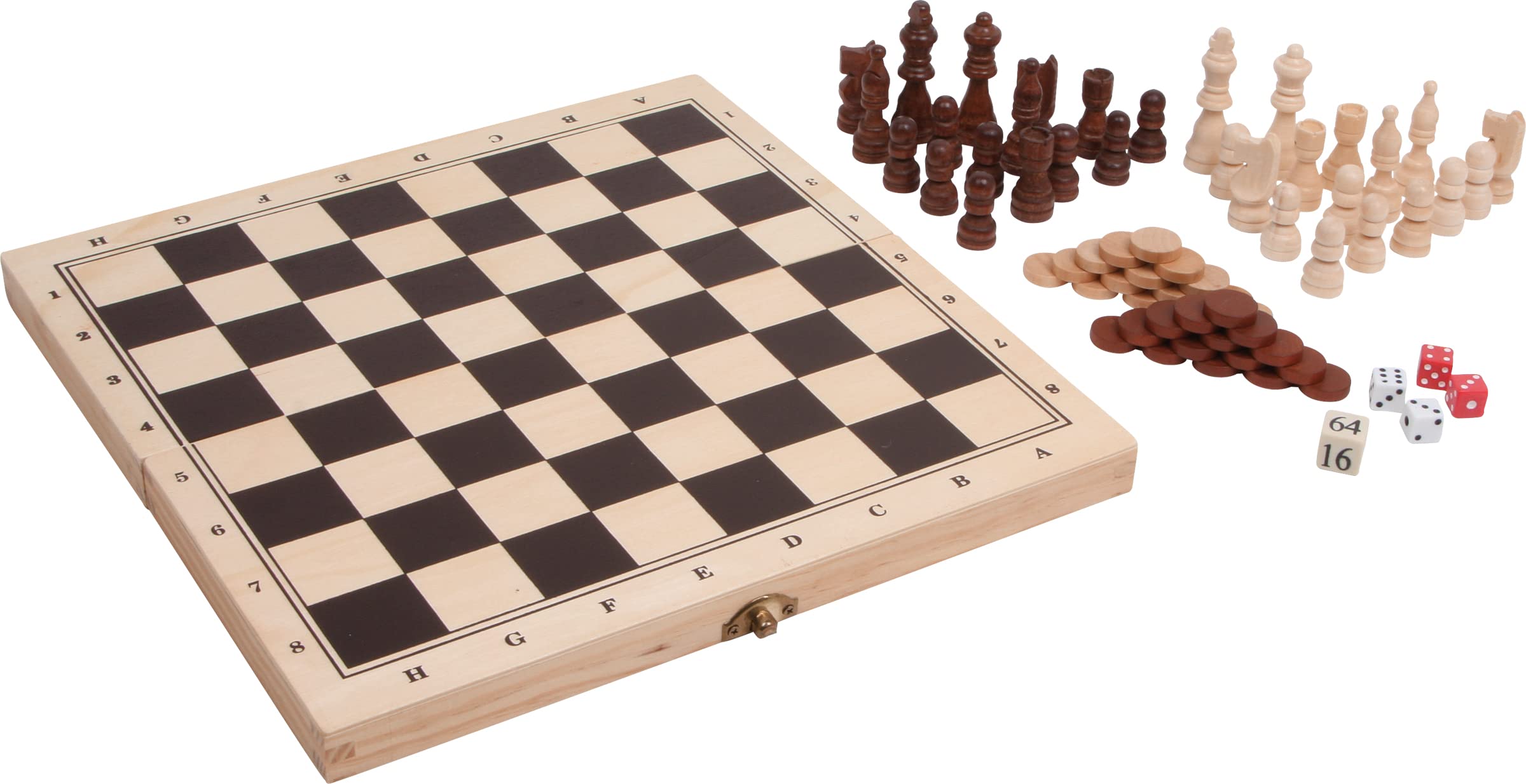 smallfoot Raccolta Giochi Tavolo Legno 3 in 1