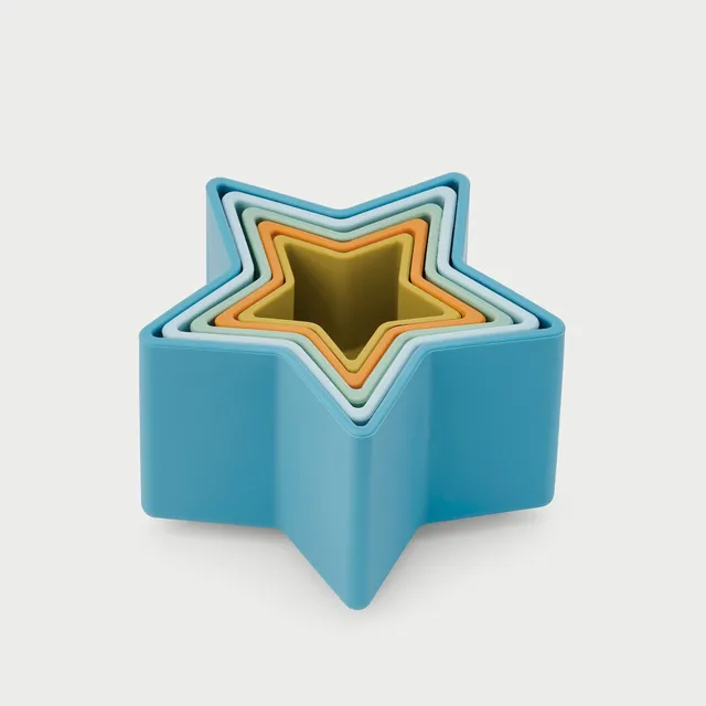 Tickit SiliSoft Star Stacking Cups tazze impilabili neutro 5 pezzi