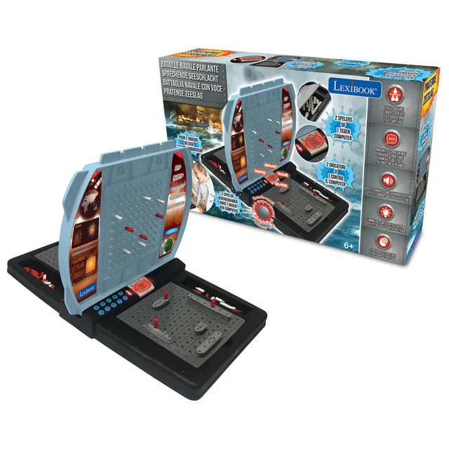Lexibook GT2800 battaglia navale elettronica voce