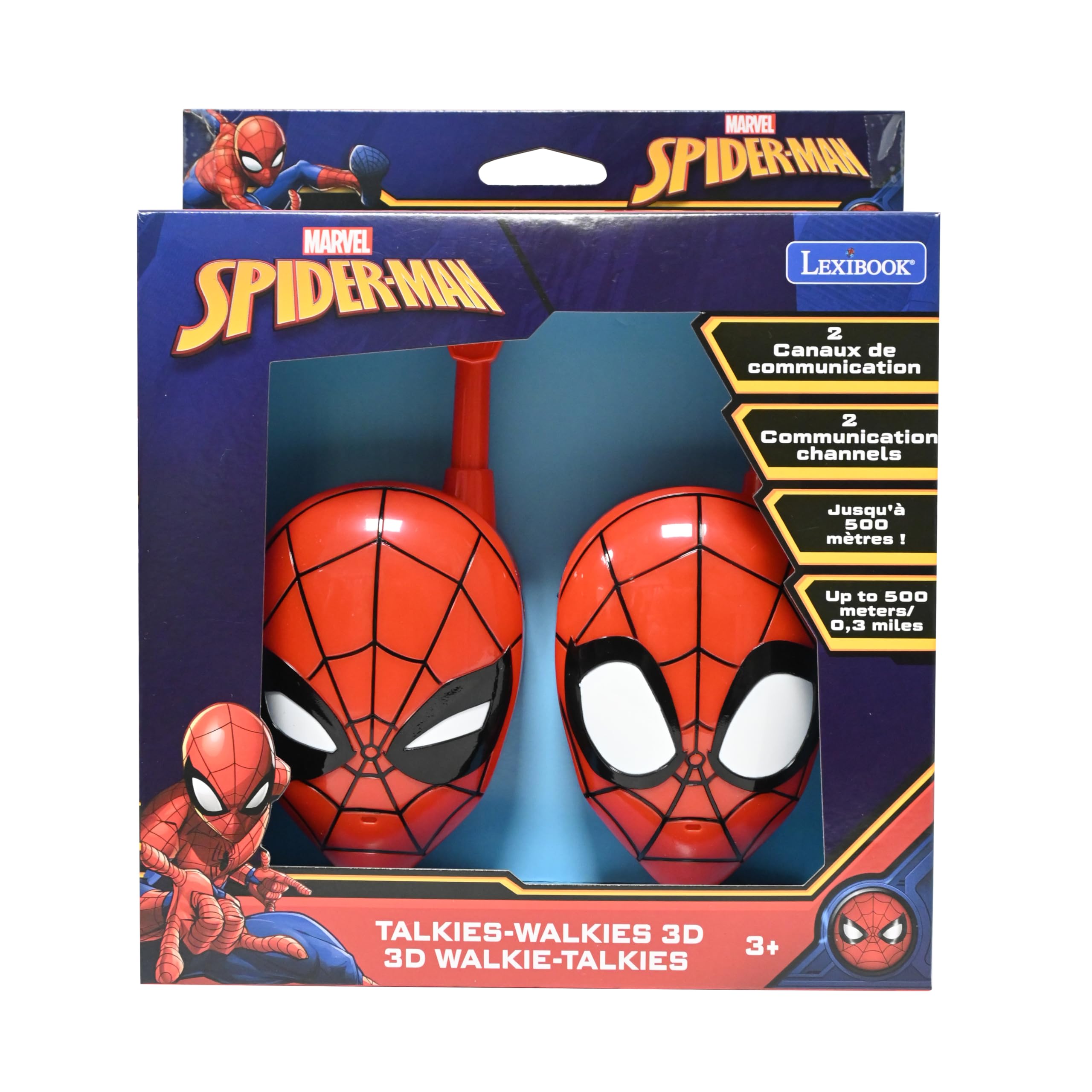 Lexibook Spider-Man TW18SP walkie talkie 500 m