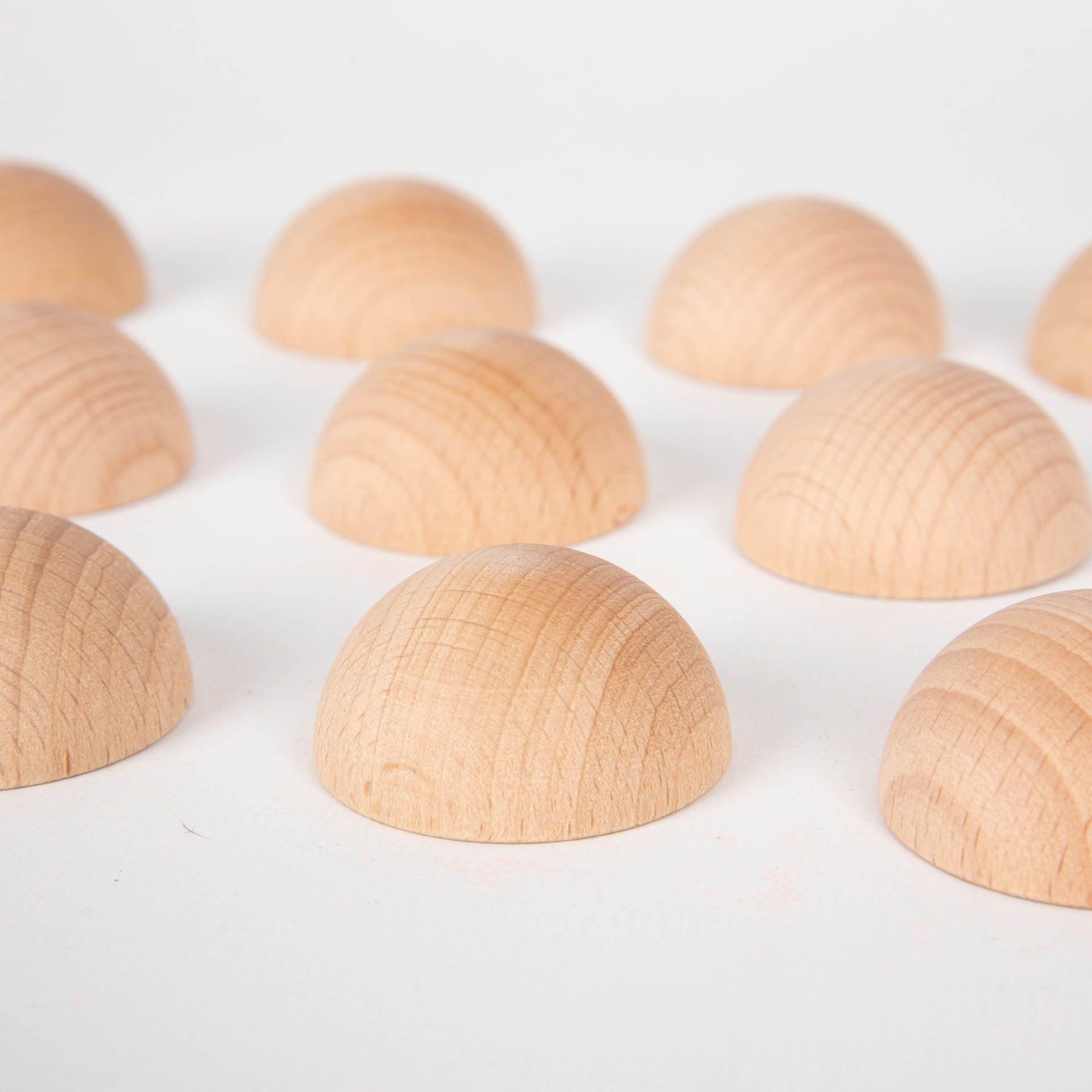 Tickit Semispheres semisfere in legno 10 pz 4 cm