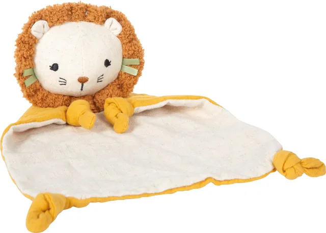 smallfoot Little Lion doudou bebè leone mussola 28 cm