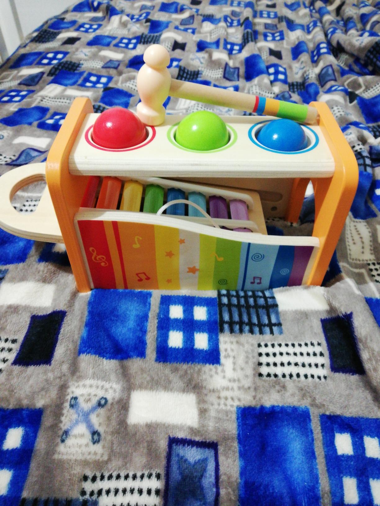 Hape banco palline xilofono in legno per bambini