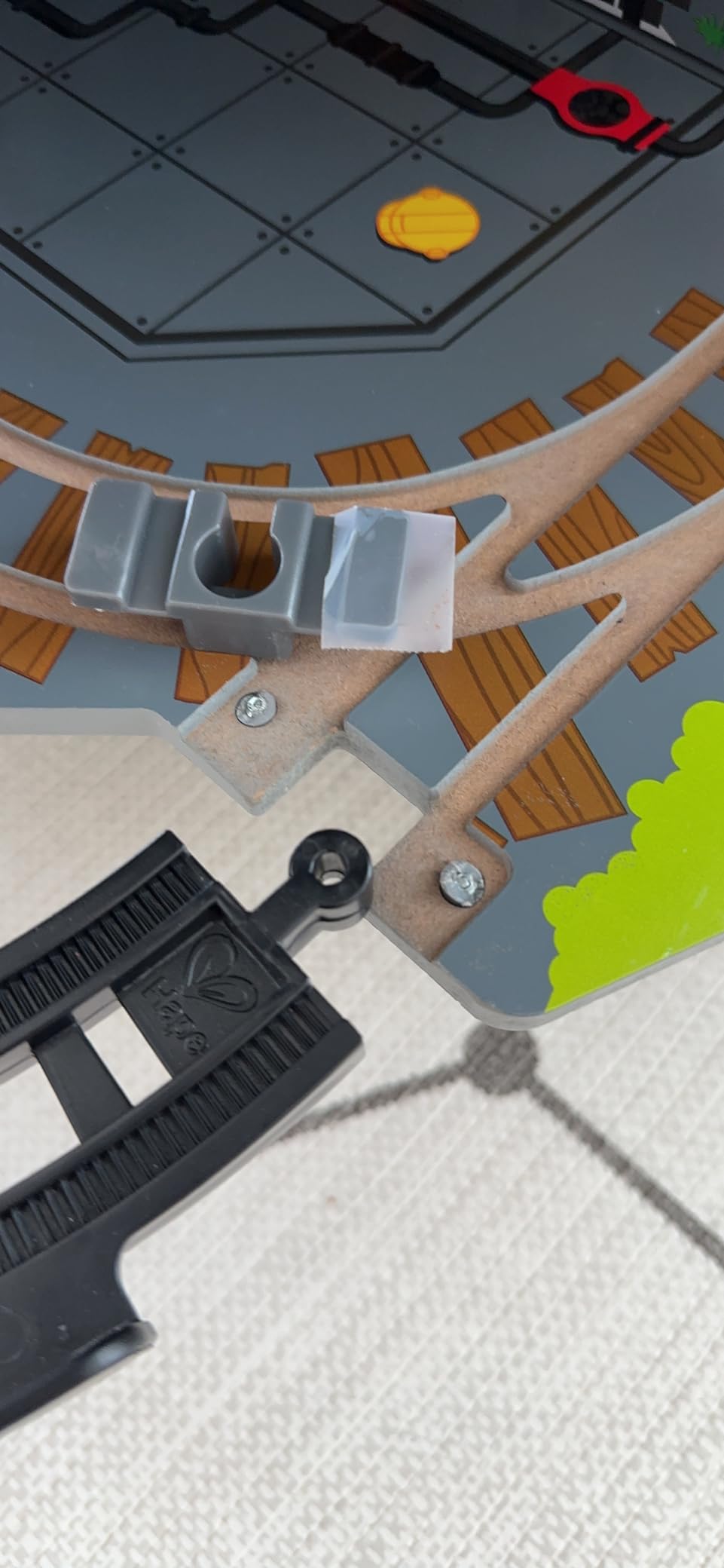 Hape Mega Miniera Montana pista trenino legno 32 pezzi