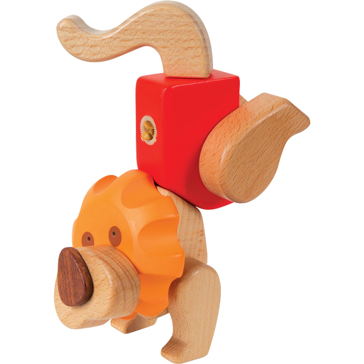 smallfoot 9835 kit costruzioni leone legno incastro