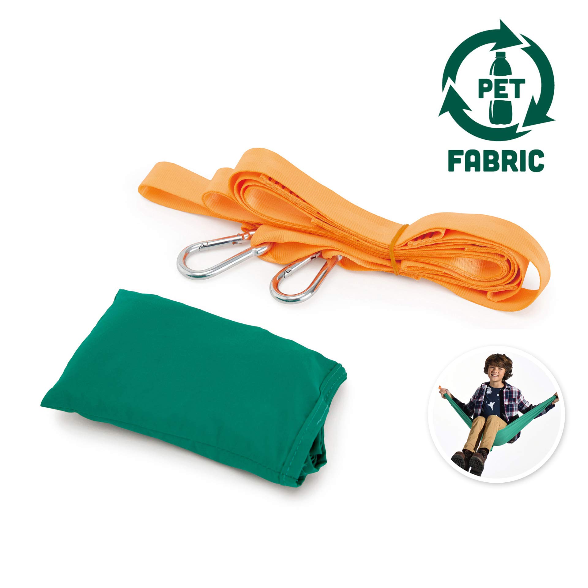 Hape Nature Fun Amaca tascabile amaca PET fino 110 kg