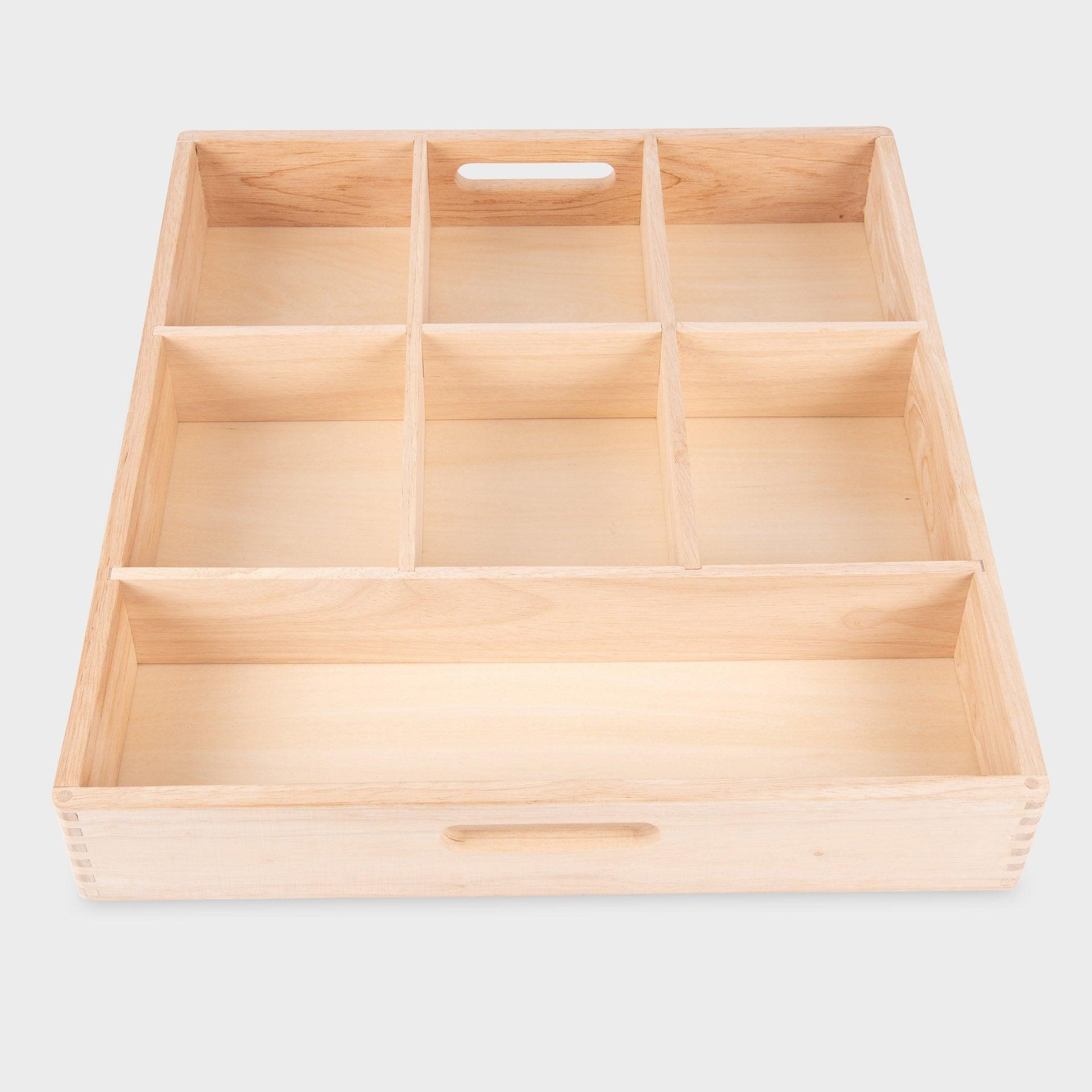 Tickit Wooden Sorting Tray vassoio legno 7 scomparti