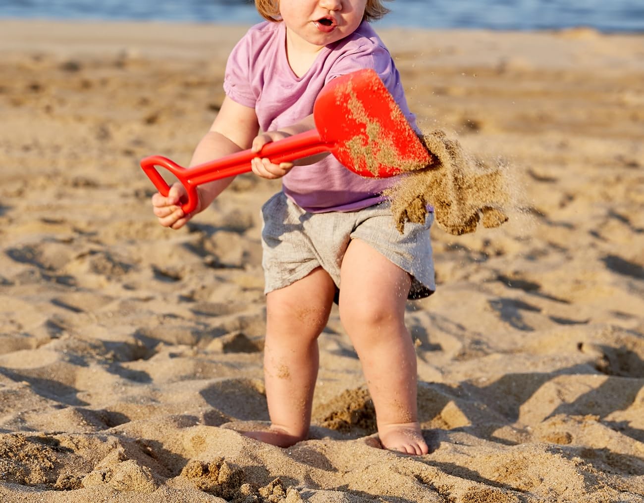 Hape Paletta Portentosa rossa paletta spiaggia bambini 18 mesi