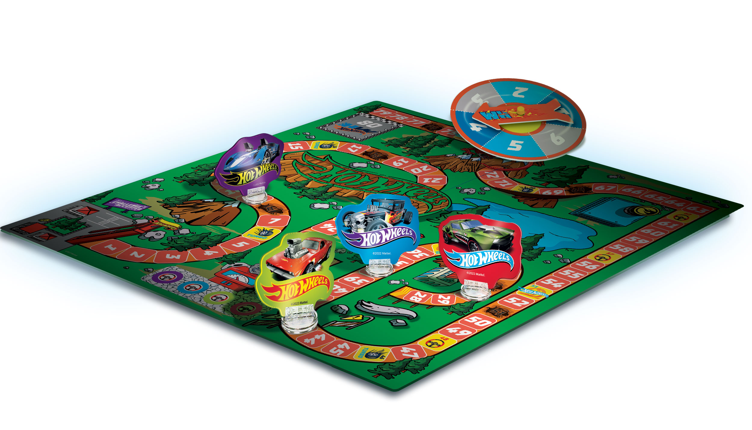 Hot Wheels Speed Race Game gioco dell'oca velocità