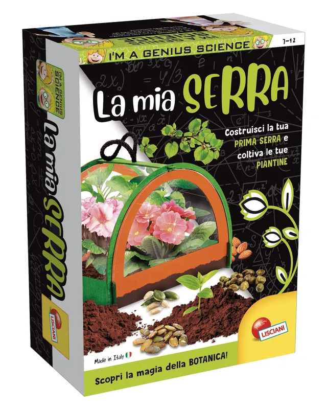 Lisciani I'm a Genius Scienza Pocket La Mia Serra kit