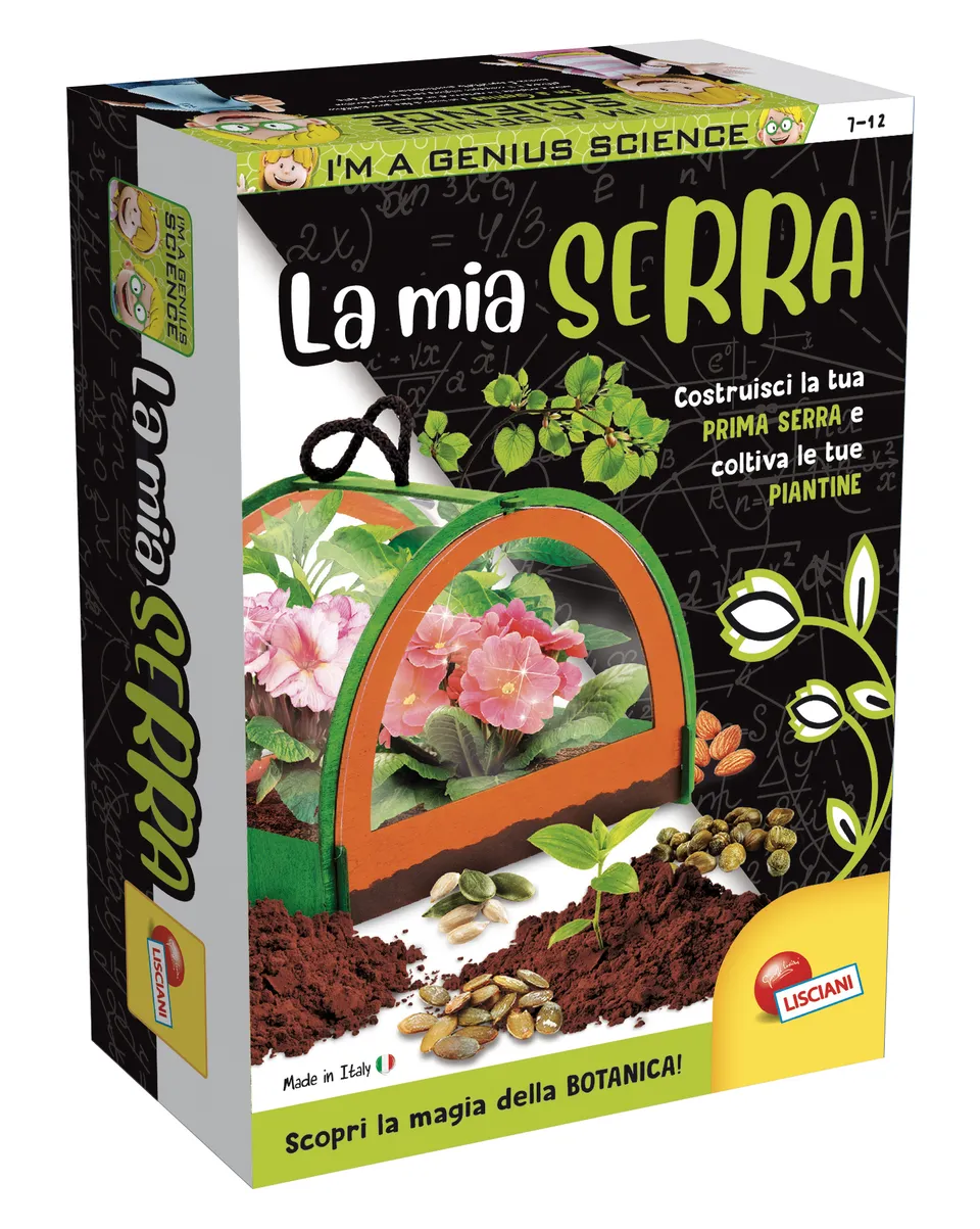 Lisciani I'm a Genius Scienza Pocket La Mia Serra kit