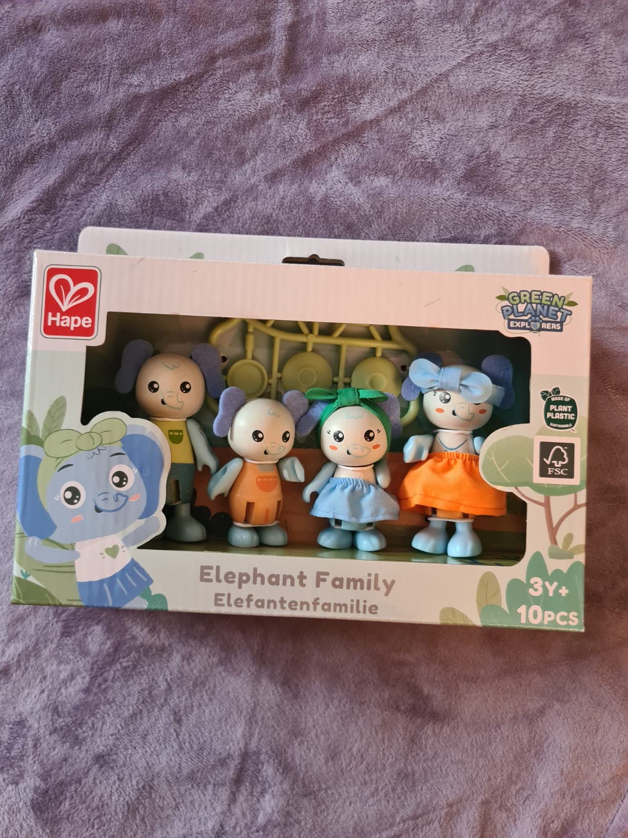 Hape Green Planet Explorers famiglia koala 4 pezzi