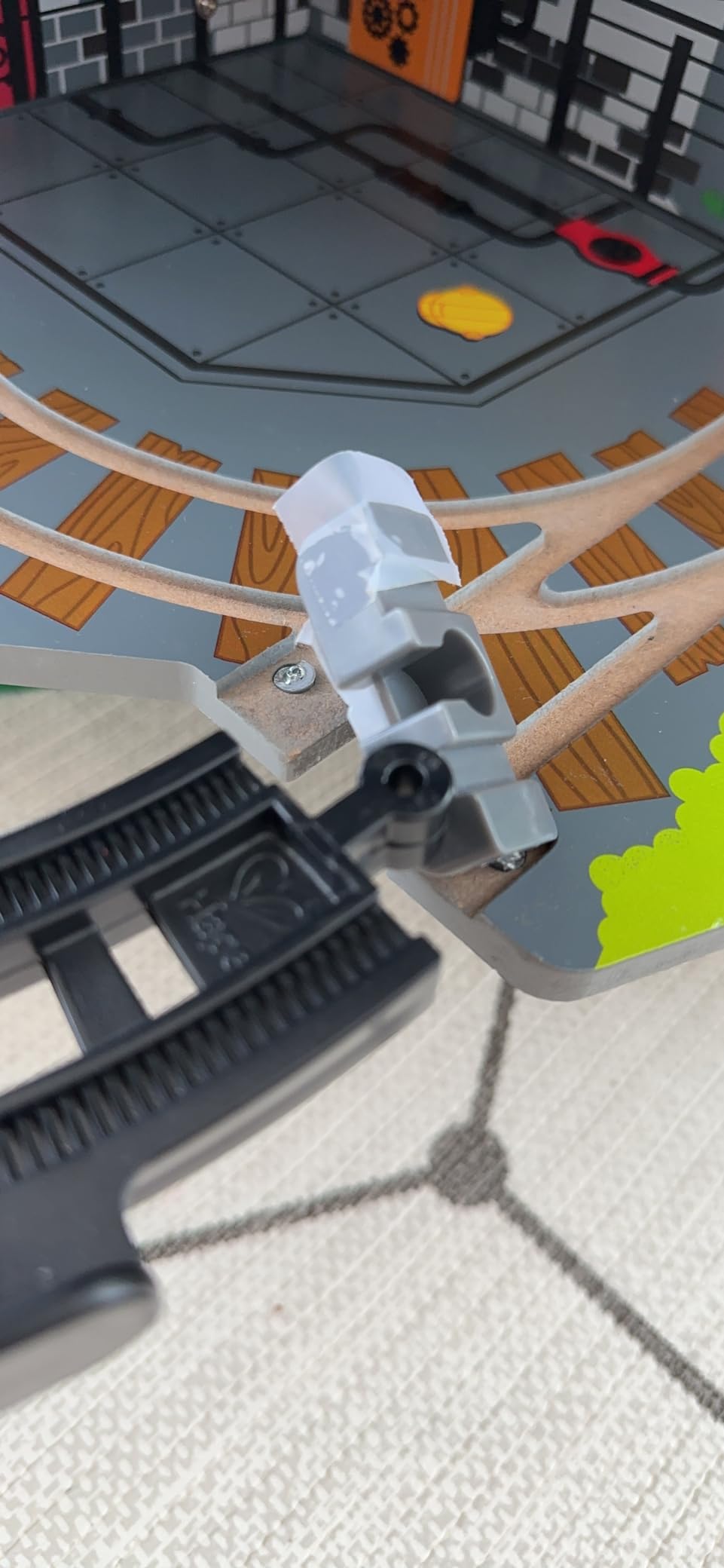 Hape Mega Miniera Montana pista trenino legno 32 pezzi
