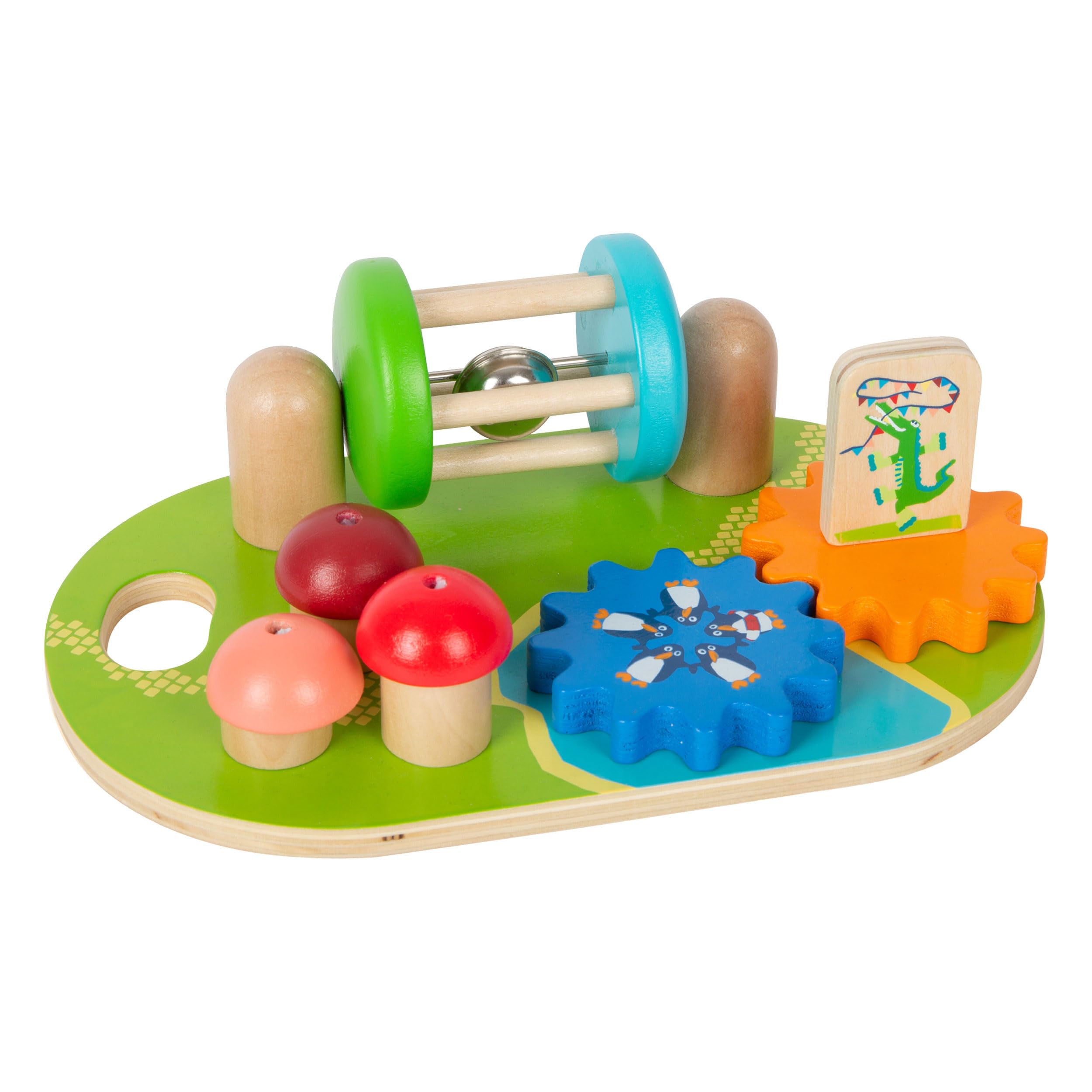 smallfoot Parco Divertimenti 12289 tavoletta motricità legno
