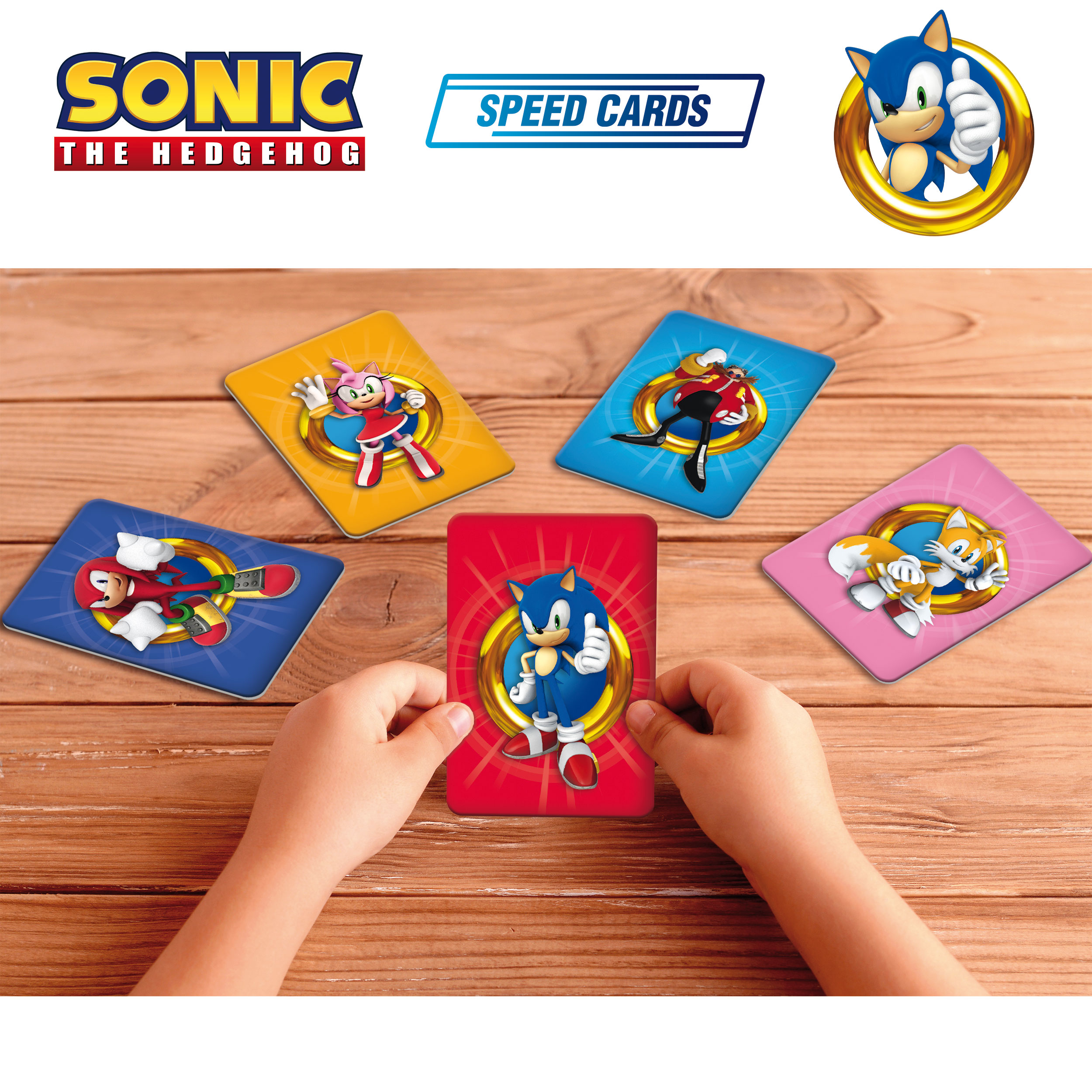 Lisciani Sonic Speed Cards gioco di carte per bambini