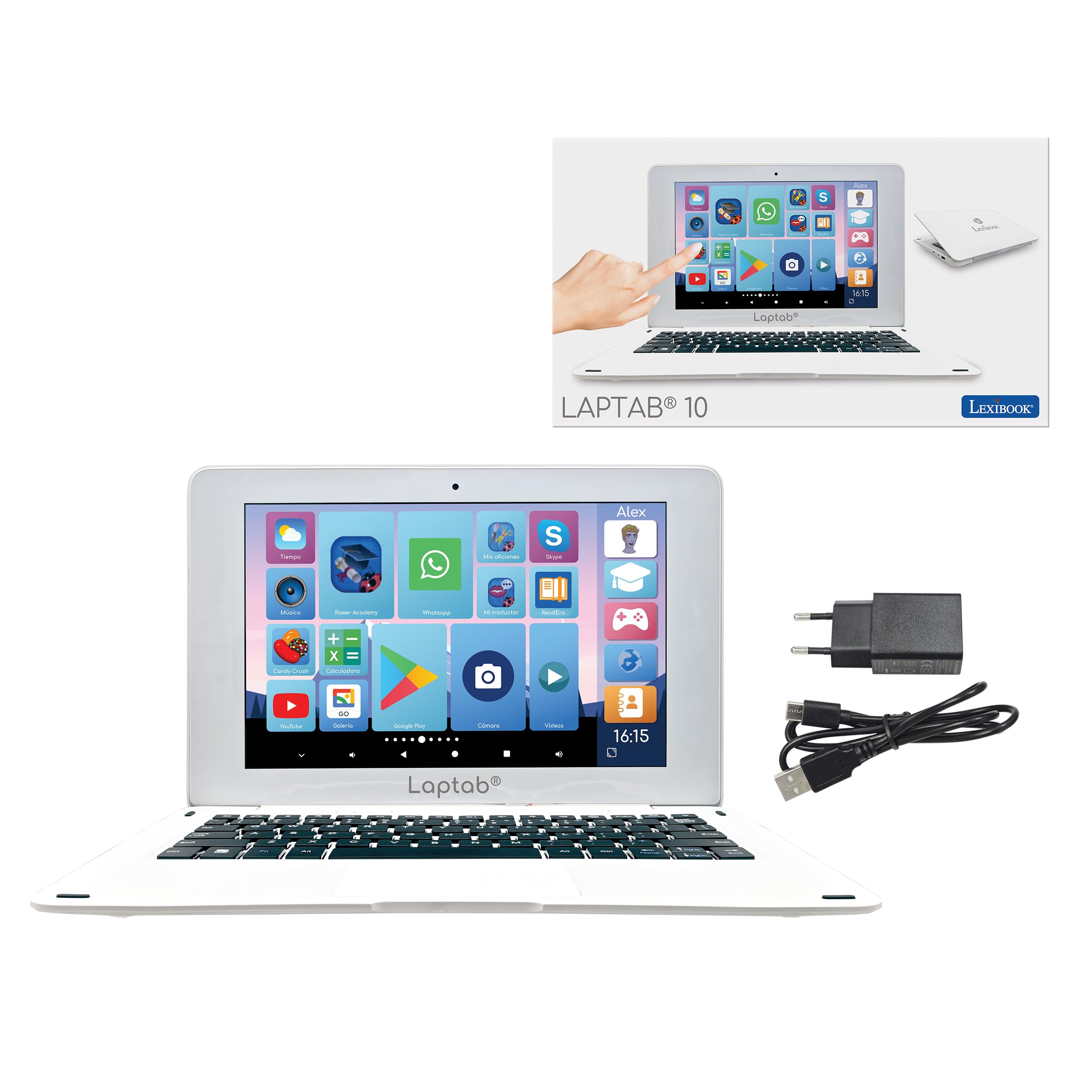 Lexibook Laptab 10 LT10ES tablet touchscreen 10" 128GB
