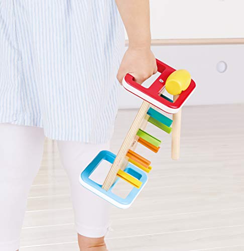 Hape Batti Batti Arcobaleno banco martello legno