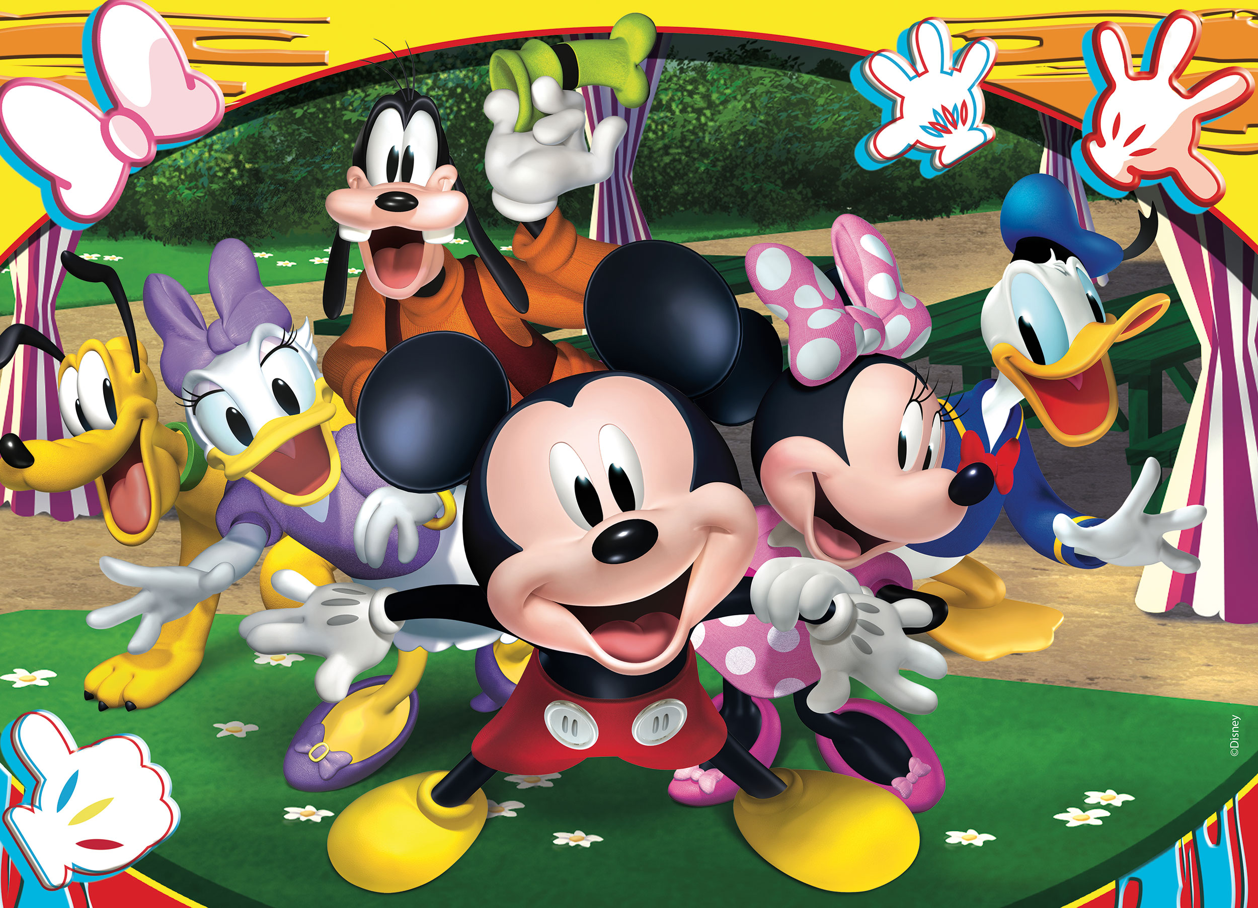Lisciani Disney Puzzle M-Plus 48 Mickey puzzle 48 pezzi da colorare