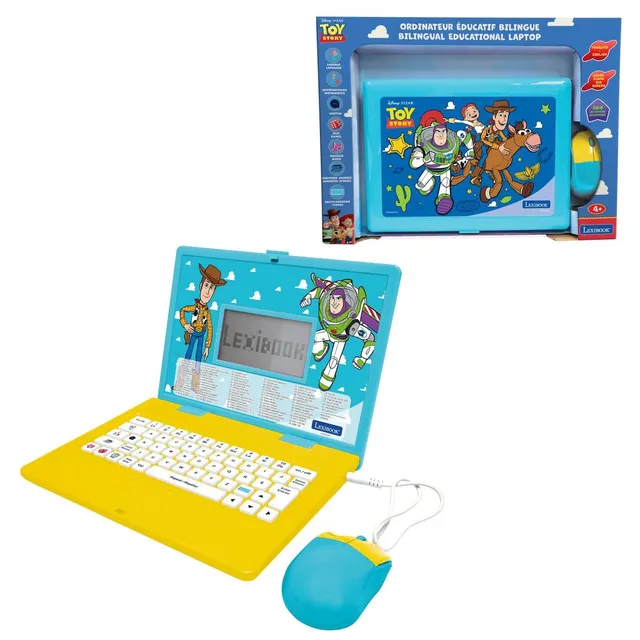 Lexibook Toy Story JC601TSi1 laptop educativo inglese francese