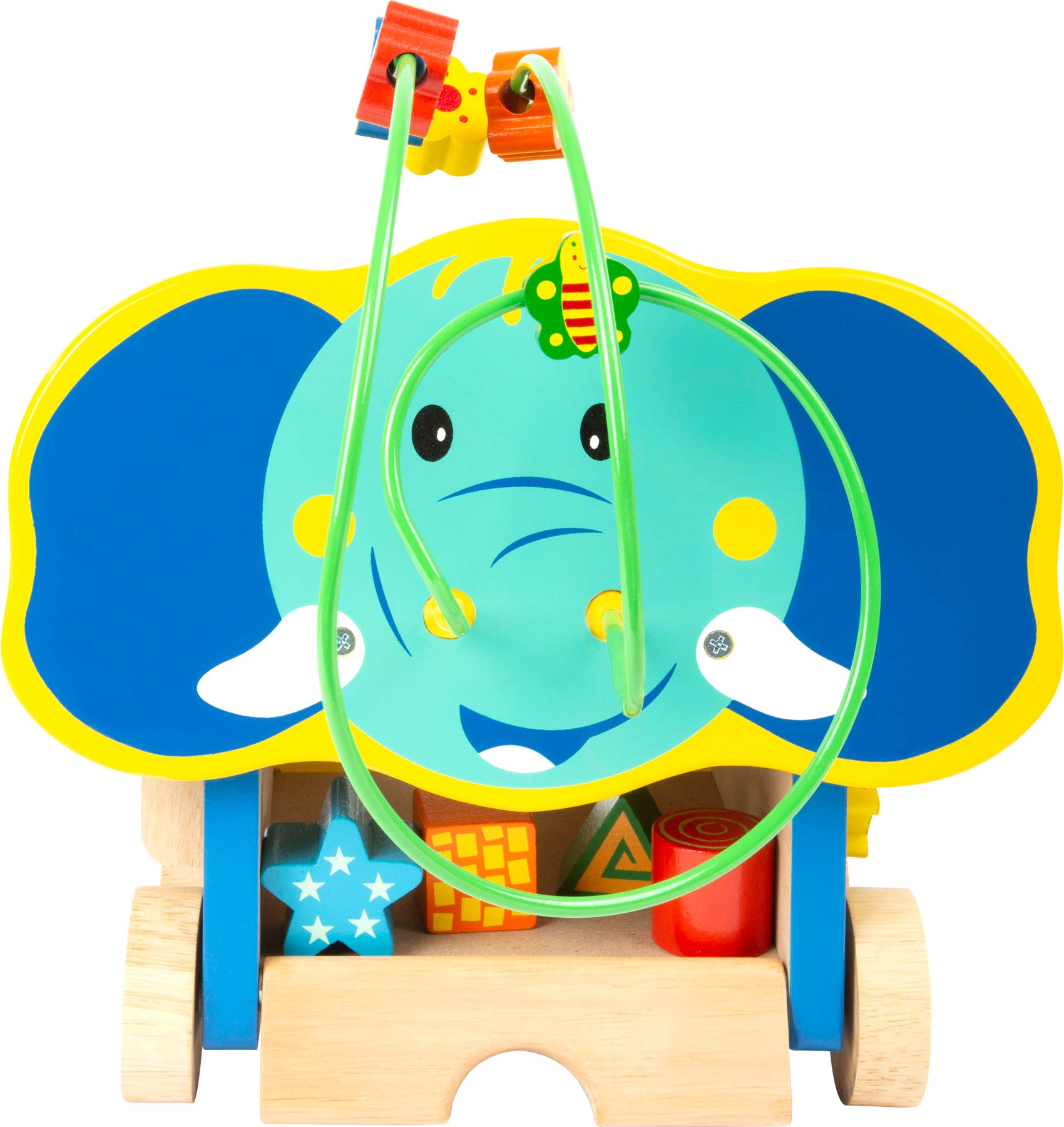 smallfoot Elefante Activity 1567 cubo motricità legno 1 anno