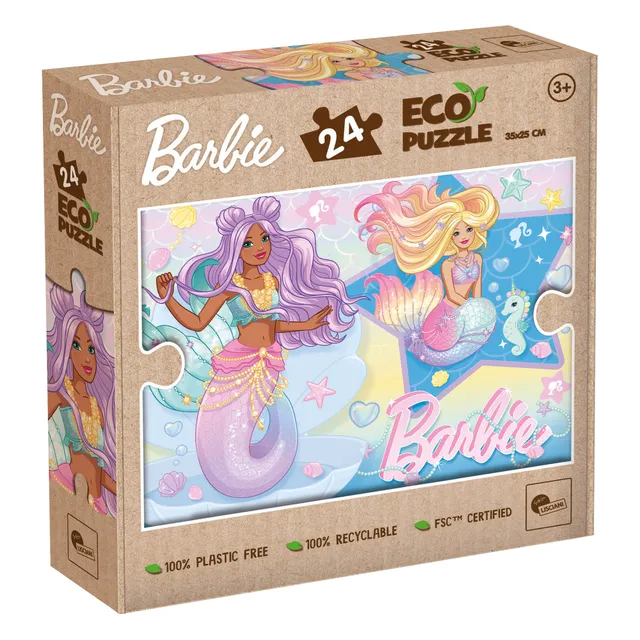 Lisciani Barbie Eco-Puzzle Mini 24 pezzi ecologico