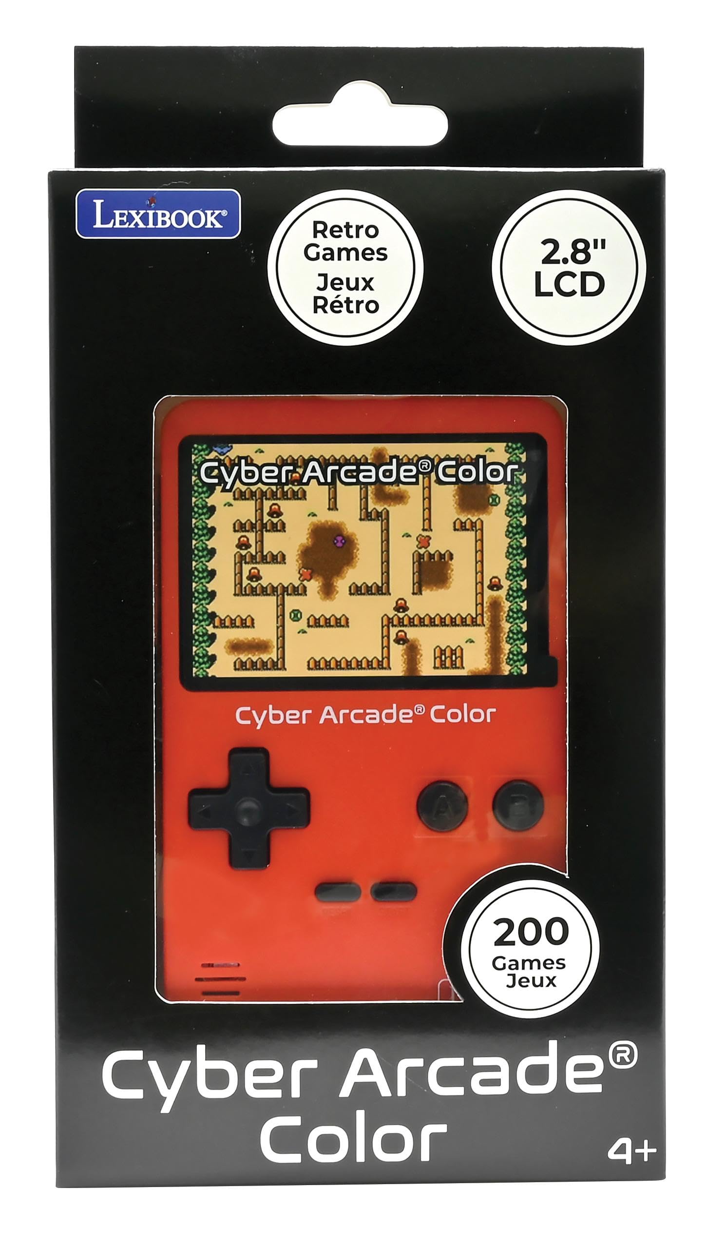 Lexibook Cyber Arcade JL2389LXB console portatile rossa 200 giochi
