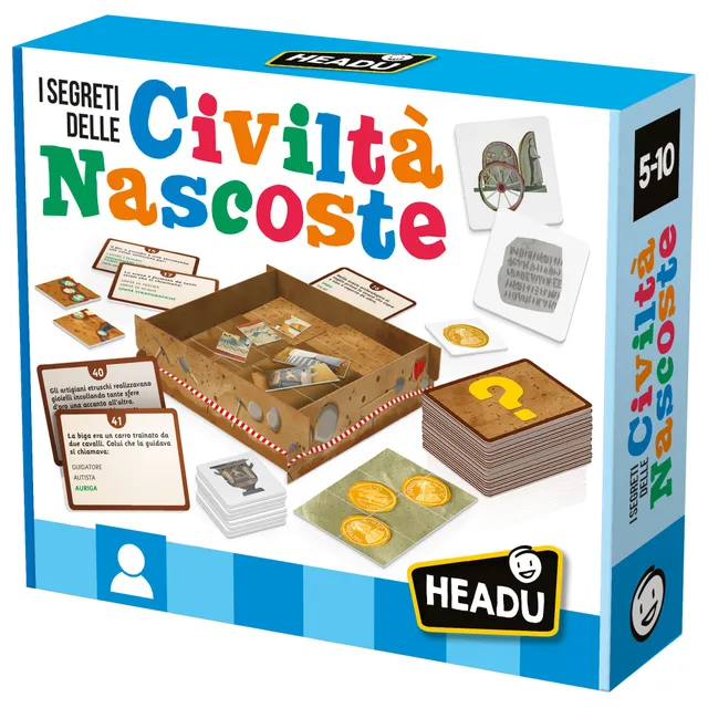 Headu Civiltà Nascoste IT53665 gioco educativo 6-10 anni
