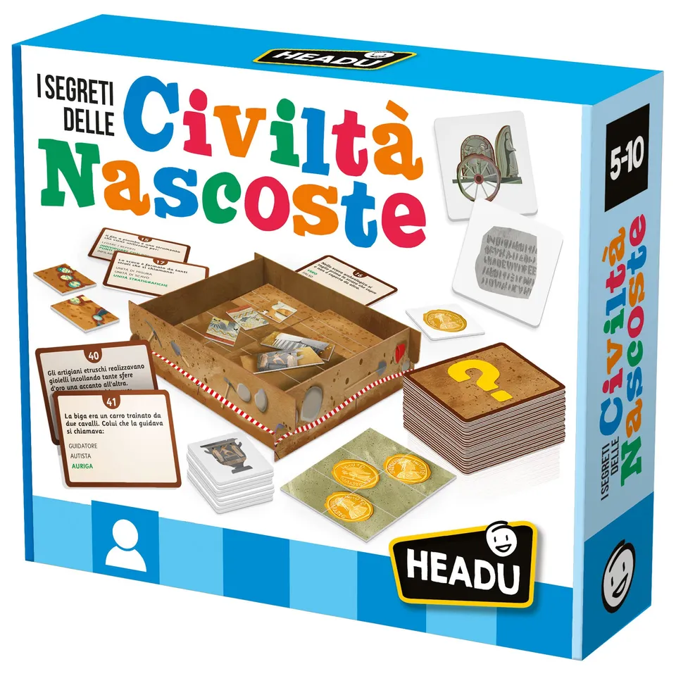 Headu Civiltà Nascoste IT53665 gioco educativo 6-10 anni
