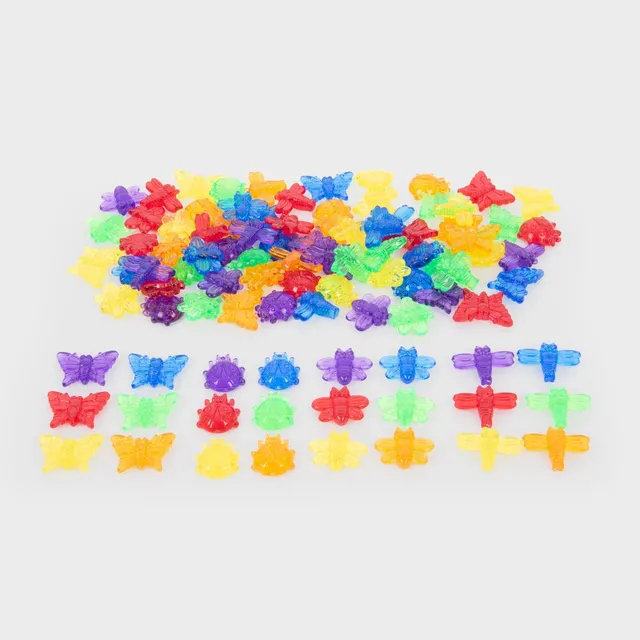 Tickit Translucent Colour Bugs insetti traslucidi 96 pezzi