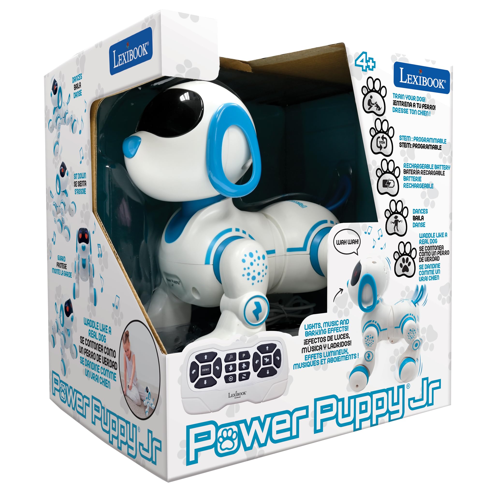 Lexibook Power Puppy Jr PUP01LXB cane robot telecomandato