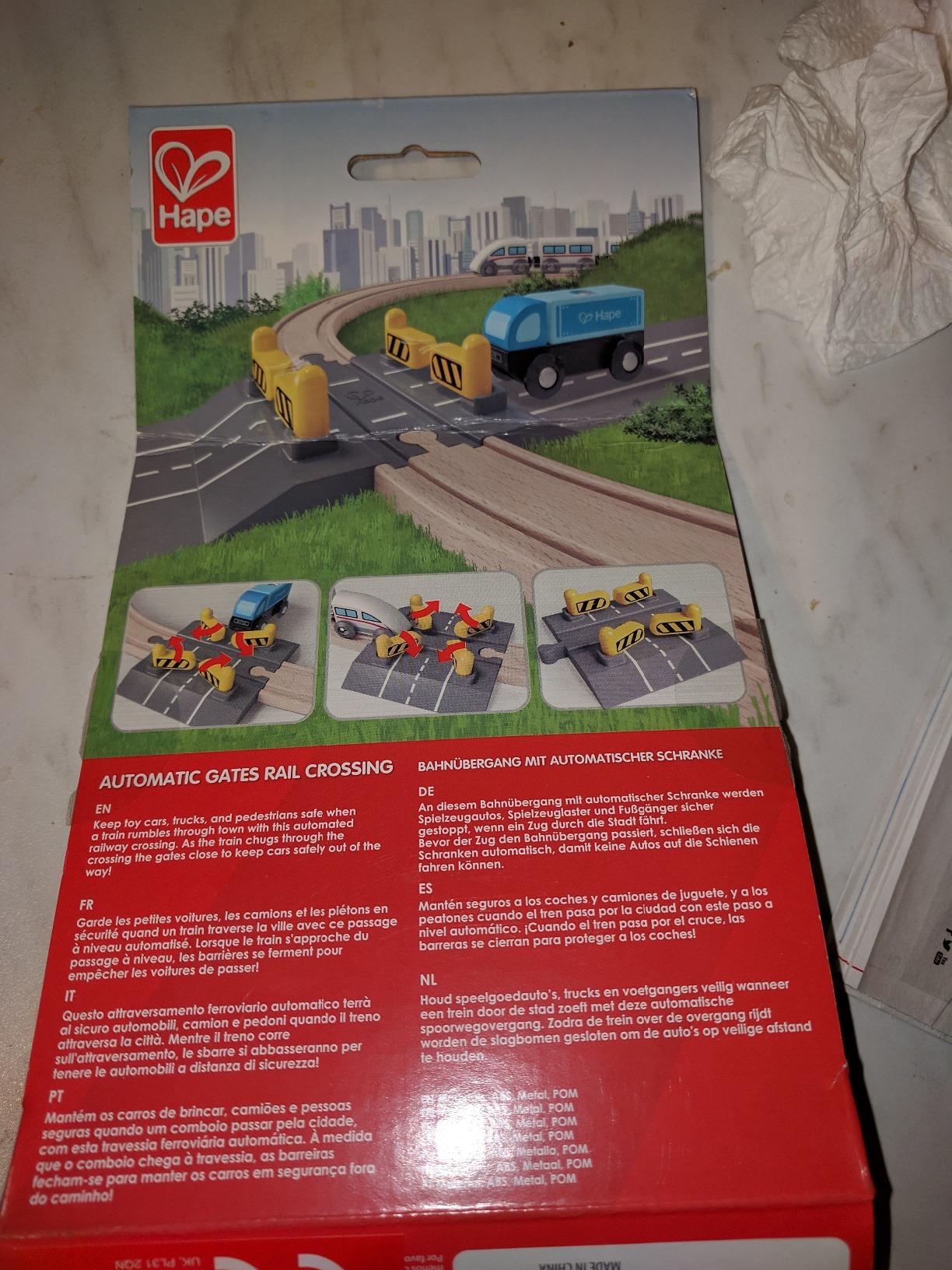 Hape Passaggio a Livello Automatico per trenini