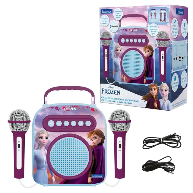 Lexibook Frozen BTC050FZ altoparlante karaoke con microfono